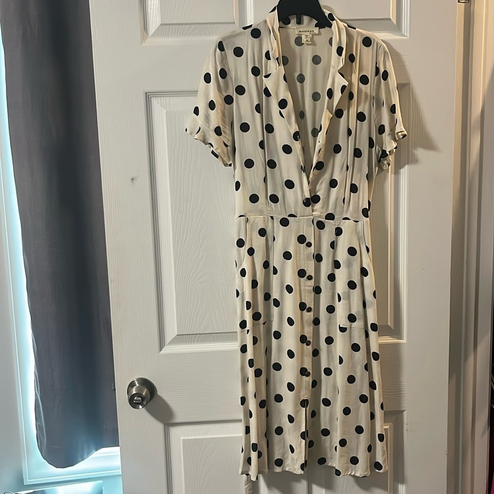 Polka dot dress medium